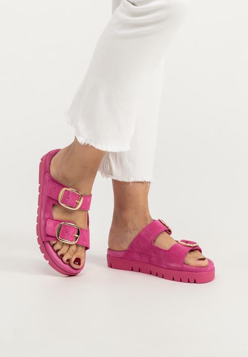 Actual product image Vitaform Pantolette Veloursleder Soft (40)