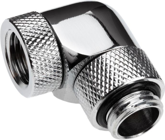 Produktbild Alphacool Eiszapfen Winkeladapter 90° drehbar G1/4 AG auf G1/4 IG