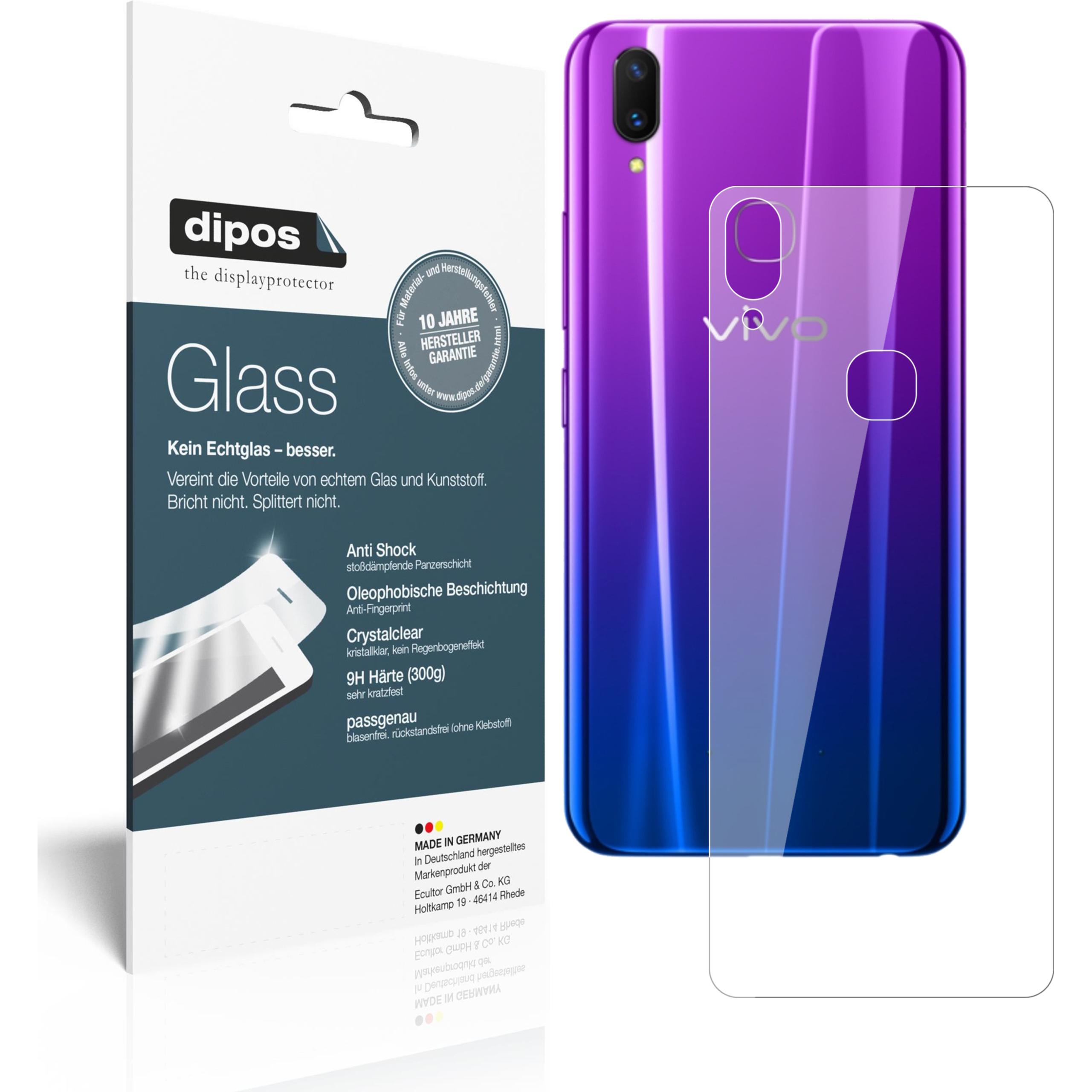 Dipos Displayschutz Anti-Shock (1 Stück, Vivo Z3x), Smartphone Schutzfolie, Transparent
