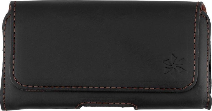 Actual product image Honju horizon smooth leather belt pouch for Samsung smartphones