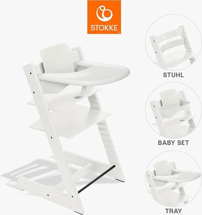 Immagine prodotto Stokke Tripp Trapp Bundle Baby Set Tray (Seggiolone per scale)