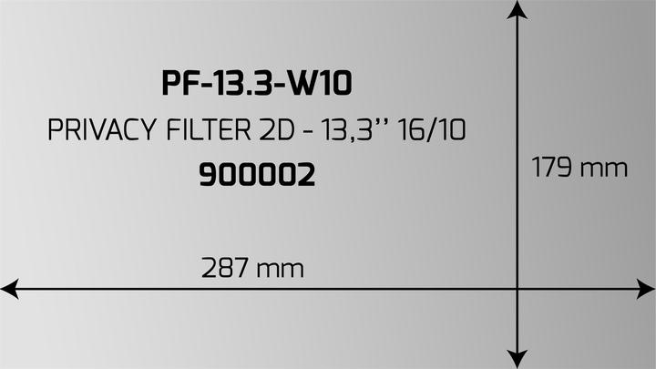 Productafbeelding Port Designs Professionele privacy filter 2D (13.30", 16:10)