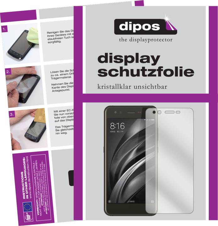 Actual product image Dipos Screen Protector Crystalclear (2 pcs., Nomu M8)
