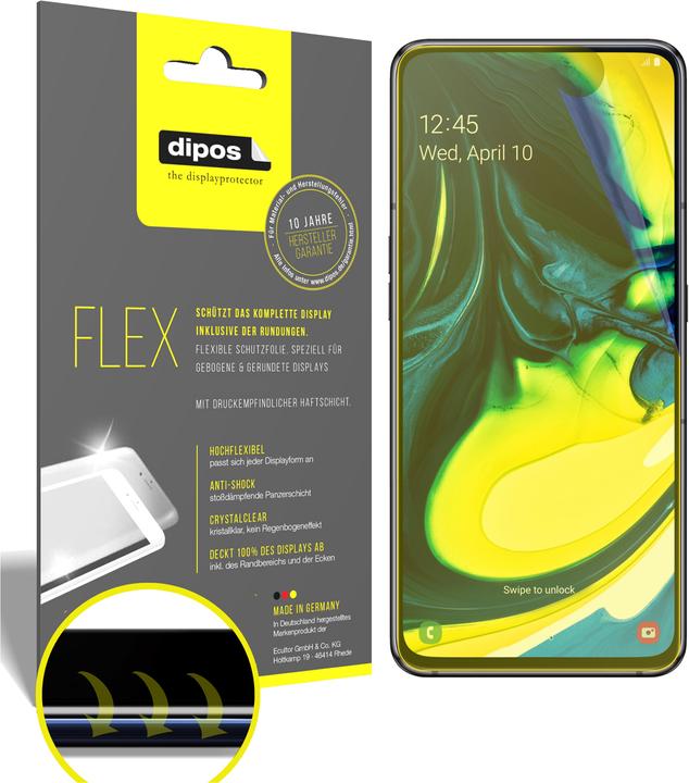 Actual product image Dipos Screen Protector Full-Cover 3D (2 pcs., Samsung Galaxy A80)