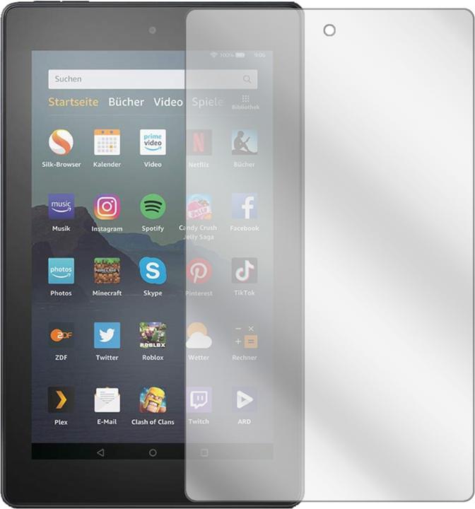 Produktbild Dipos Displayschutzfolie Crystalclear (2 Stück, Fire 7)