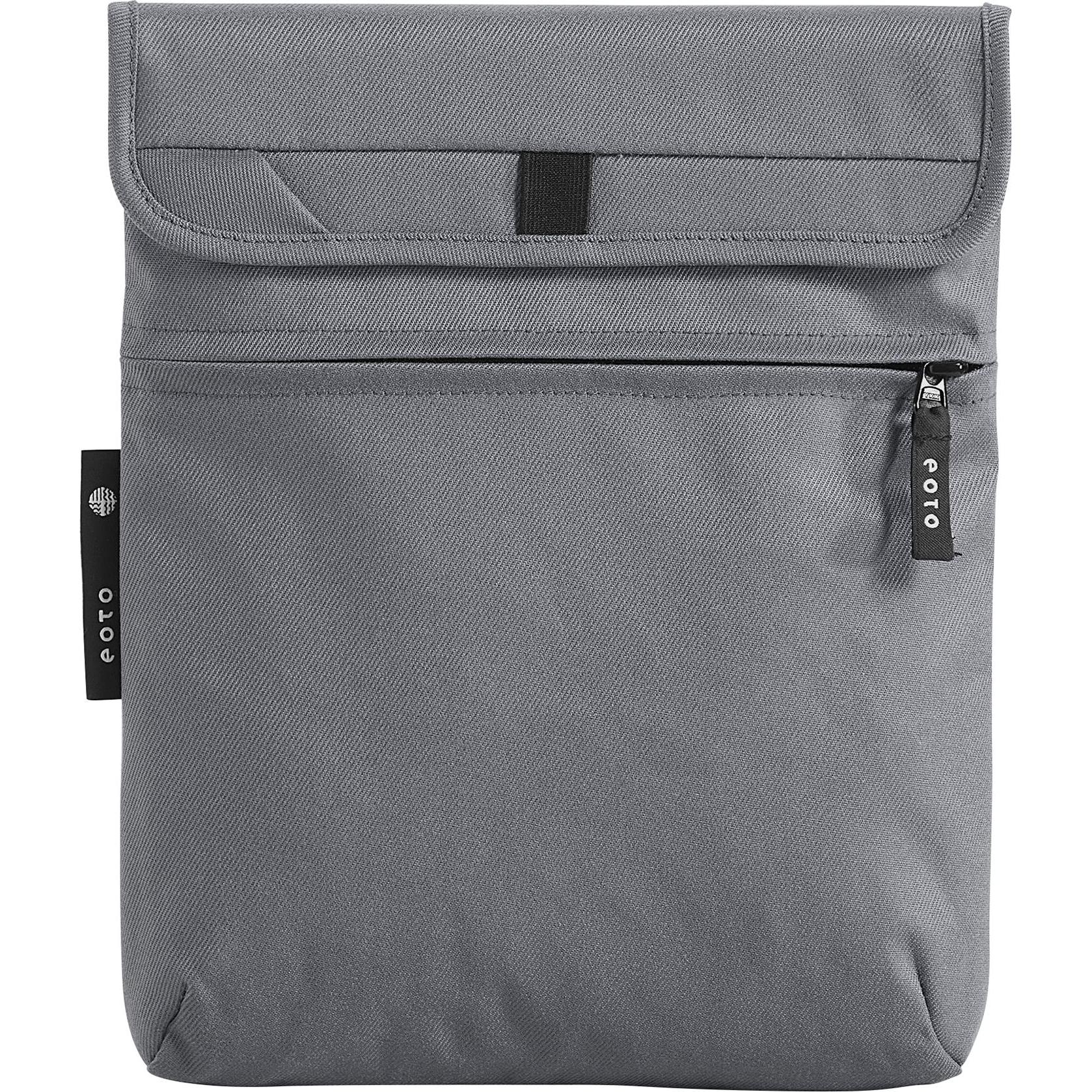 Eoto Tablet- und Laptop-Tasche ROAM:OFFICE M, bis 12", nachhaltig (12"), Notebooktasche, Grau