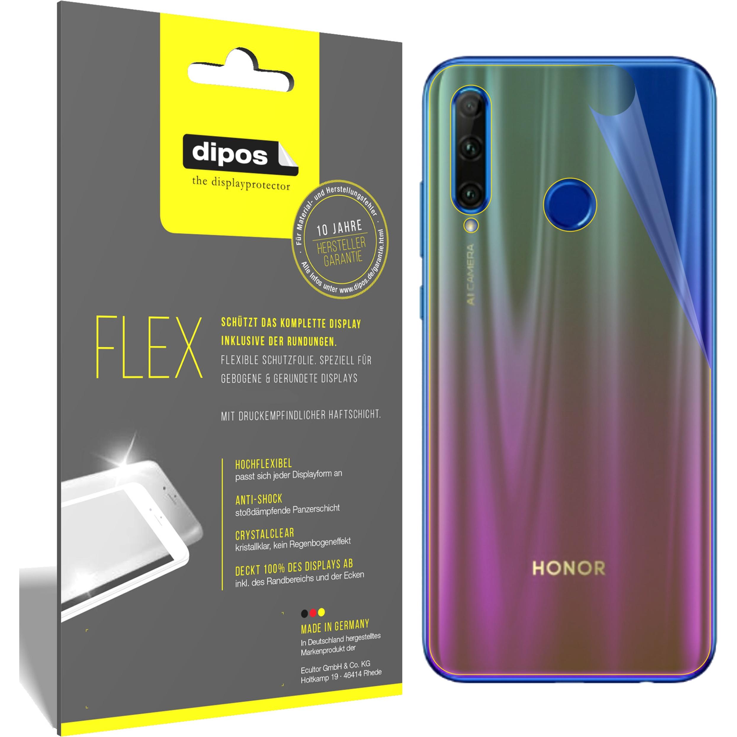 Thumbnail - Dipos Displayschutzfolie Full-Cover 3D (2 Stück, Honor 20i), Smartphone Schutzfolie, Transparent