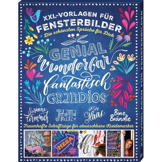 Desda XXL Vorlagen für Fensterbilder, Die schönsten Sprüche für Dich