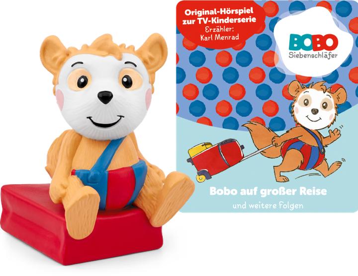 Immagine prodotto Tonies Audiosystem Hörfigur Bobo Siebenschläfer - Bobo auf grosser Reise und weitere Folgen (Tedesco)