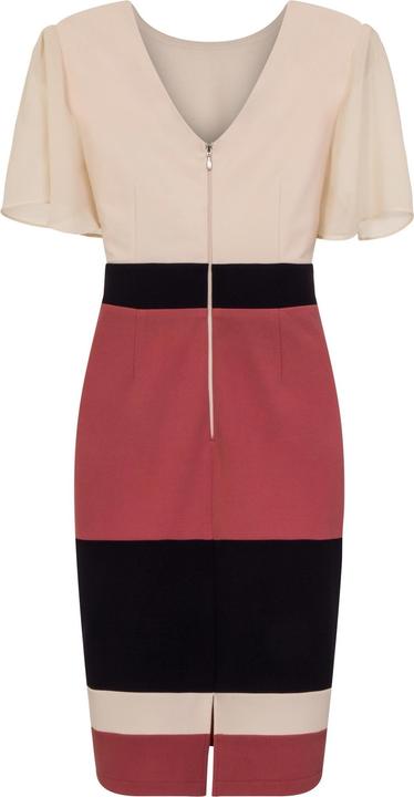 Produktbild Paper Dolls Kleid Cannes mit Blockstreifen (38)