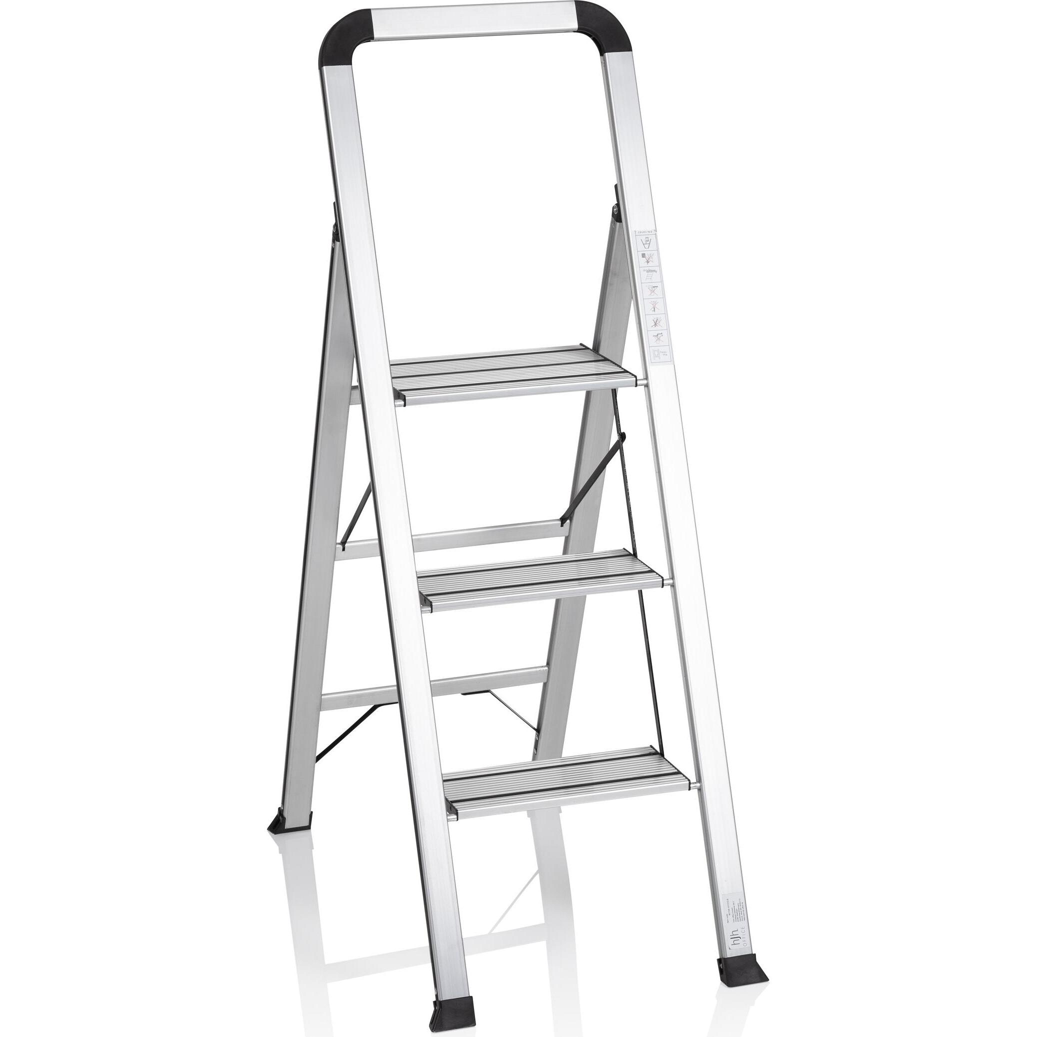 Thumbnail - Hjh Office, Leiter + Gerüst, Solid V (Klapptritt, 5 cm)