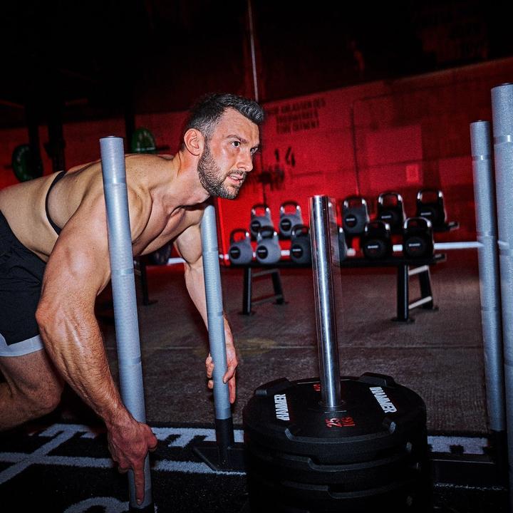Actual product image Hammer Fitness Bumper Plate Competition (1 x 25 kg)