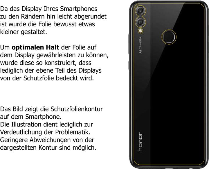 Produktbild Dipos Displayschutzfolie Antireflex (2 Stk., Honor View 10 Lite)