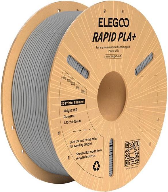 Produktbild Elegoo Rapid PLA+ Filament (Gray) (PLA+, 1.75 mm, 1000 g)