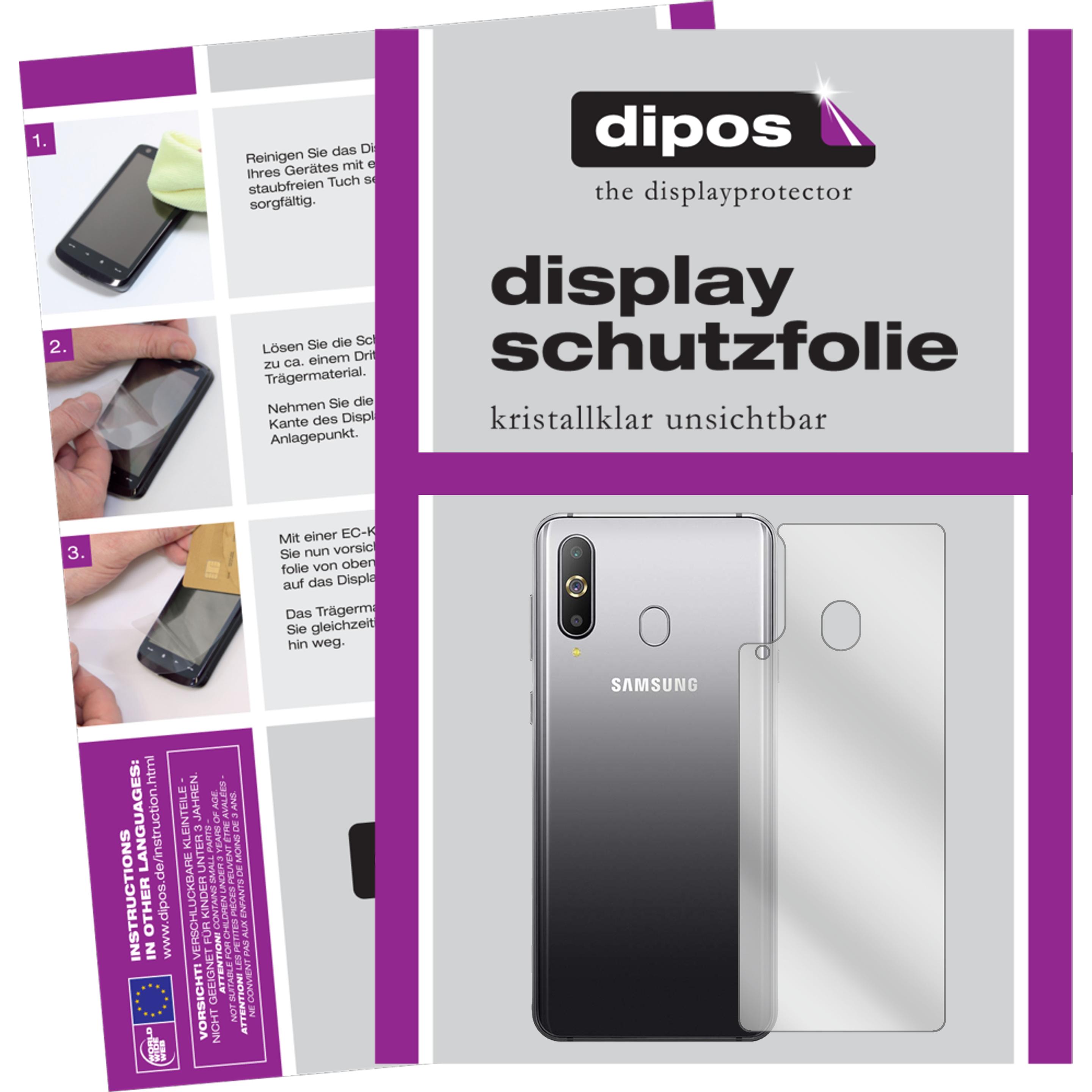 Thumbnail - Dipos Displayschutzfolie Crystalclear (1 Stück, Samsung Galaxy A8), Smartphone Schutzfolie, Transparent