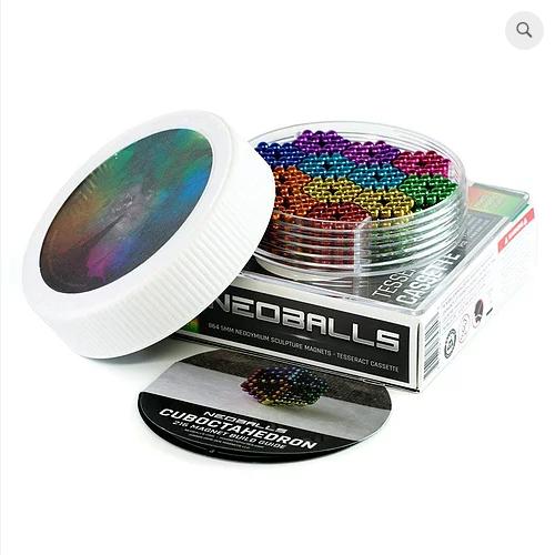 Actual product image Neoballs Magnetic balls nickel - Tesseract Cassette
