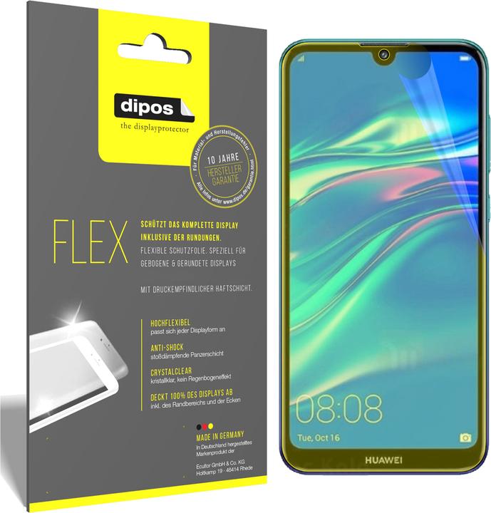 3x Pellicola per Motorola Moto G7 Power protettiva, rivestimento 100