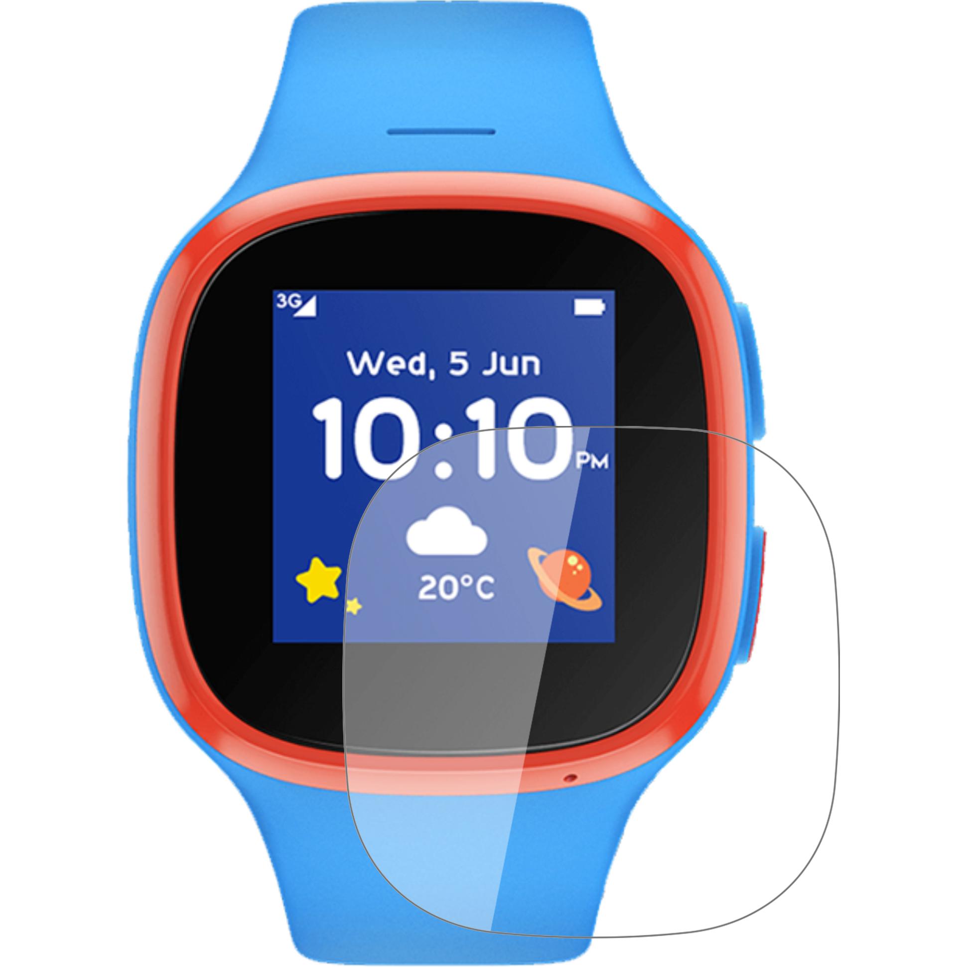 Dipos Displayschutz Anti-Shock, Smartwatch Schutzfolie, Transparent