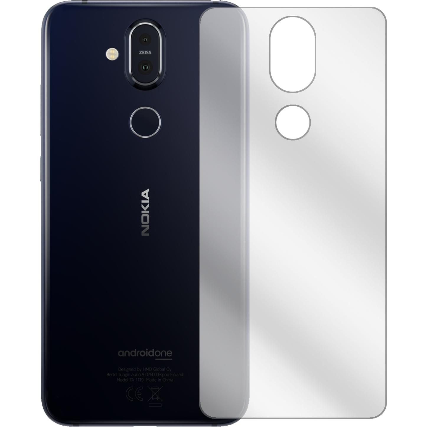 Thumbnail - Dipos Displayschutzfolie Crystalclear (1 Stück, Nokia 8.1), Smartphone Schutzfolie, Transparent