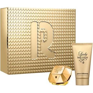 Paco Rabanne, Beauty Geschenkset, Lady Million Set 2024 Eau de Parfum 50 / Body Lotion 75 (Parfum set)