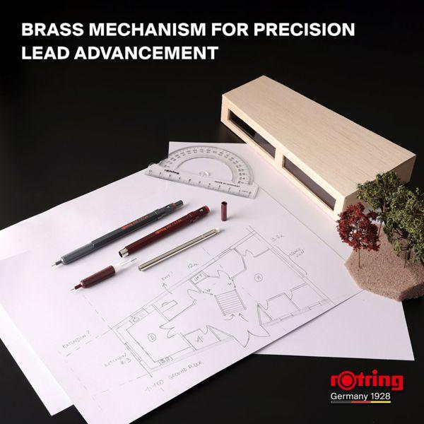 Immagine prodotto Rotring 600 Feinminenstift graphit 0,5 mm (0.50 mm, HB)