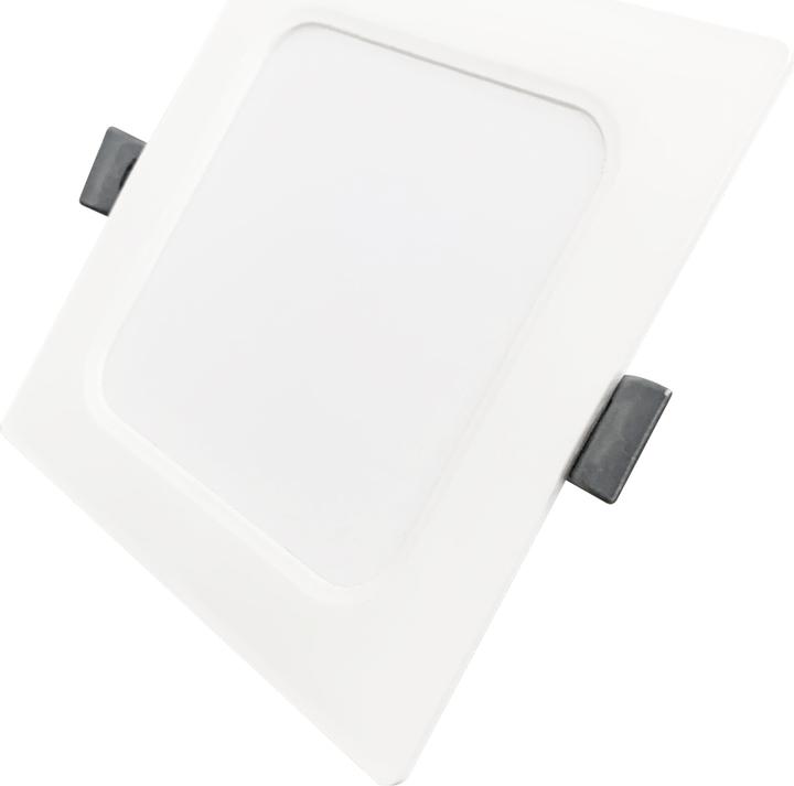 Produktbild Luxula LED Einbau Downlight, eckig, weiss, 18W, IP44, 1800lm, CCT (1800 lm)