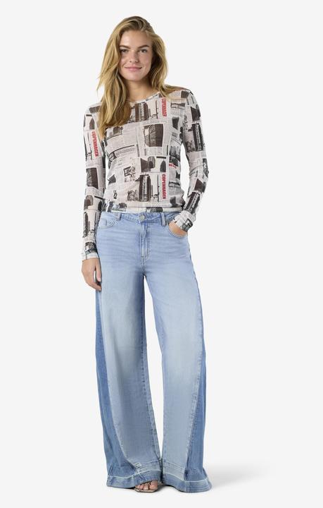 Immagine prodotto Noisy May Langärmeliges Mesh Oberteil (M)