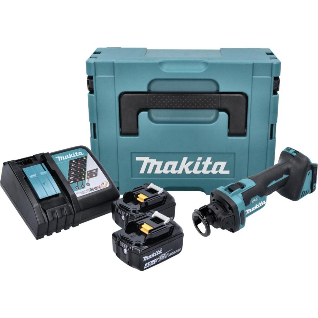 Thumbnail - Makita, Spezialsäge, DCO 181 RMJ Akku Rotationsschneider 18 V 32000 U/min Brushless + 2x Akku 4,0 Ah + Ladegerät +