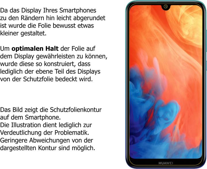 Actual product image Dipos Screen Protector Anti-Glare (1 pcs., Huawei Y7 Prime (2019))