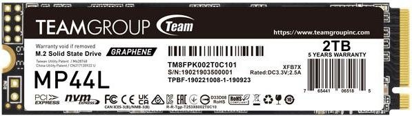 Actual product image Teamgroup MP44L (1000 GB, M.2 2280)