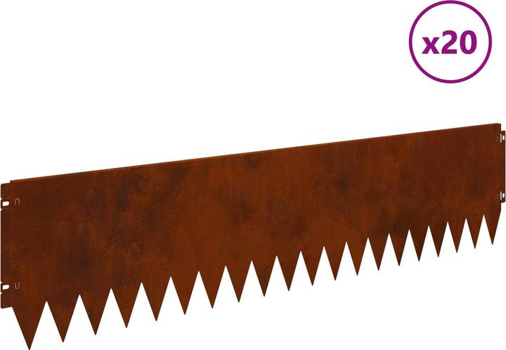 Produktbild vidaXL Raseneinfassung (103 cm)