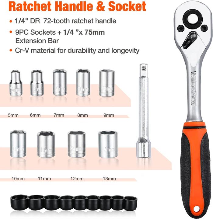 Actual product image ValueMax Tool set 219 pcs