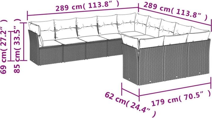 Produktbild vidaXL Kaia