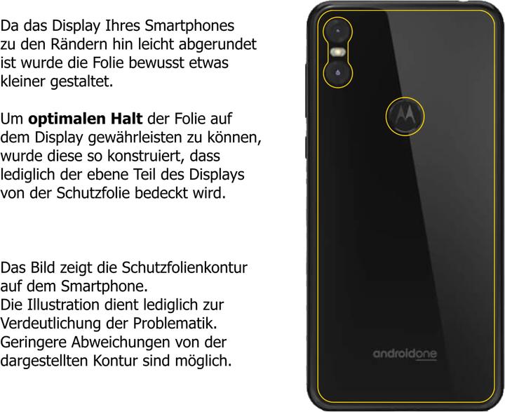 Produktbild Dipos Displayschutz Anti-Shock (2 Stk., Motorola One)