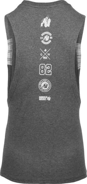Actual product image Gorilla Wear Lopez Drop Armhole Tank Top - Grau (XXL)