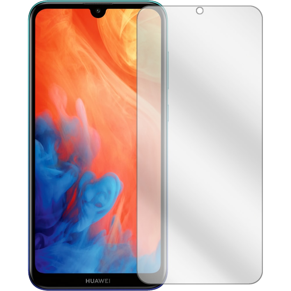 Dipos Displayschutzfolie Crystalclear (5 Stück, Huawei Y7 Prime (2019)), Smartphone Schutzfolie, Transparent