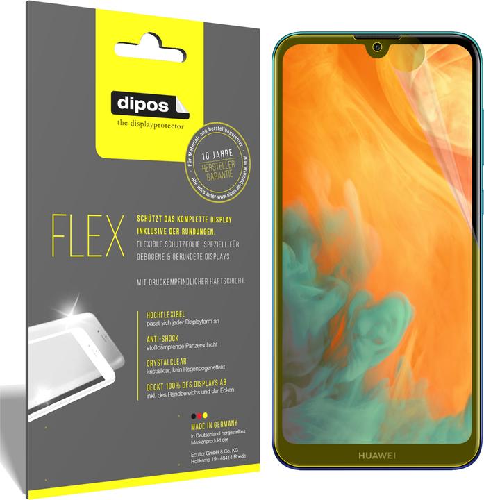 Pellicola Protettiva Dipos Per Honor 8X (3+3) Crystal Clear - Made In Germany, Taglio Laser, Anti Graffio