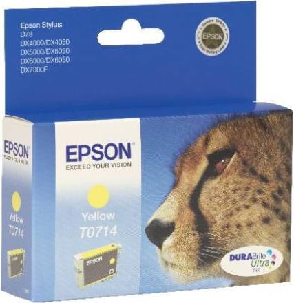 Epson T0714 - Yellow - Original - blister pack (Y)