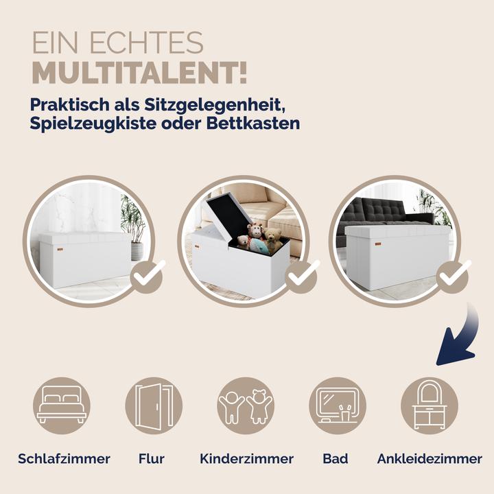 Produktbild Casaria Sitztruhe (80 cm)