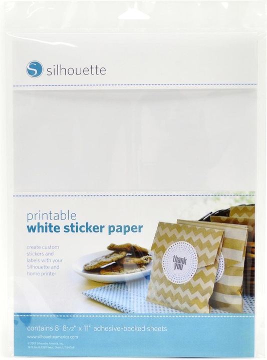 Actual product image Silhouette Printable stickers