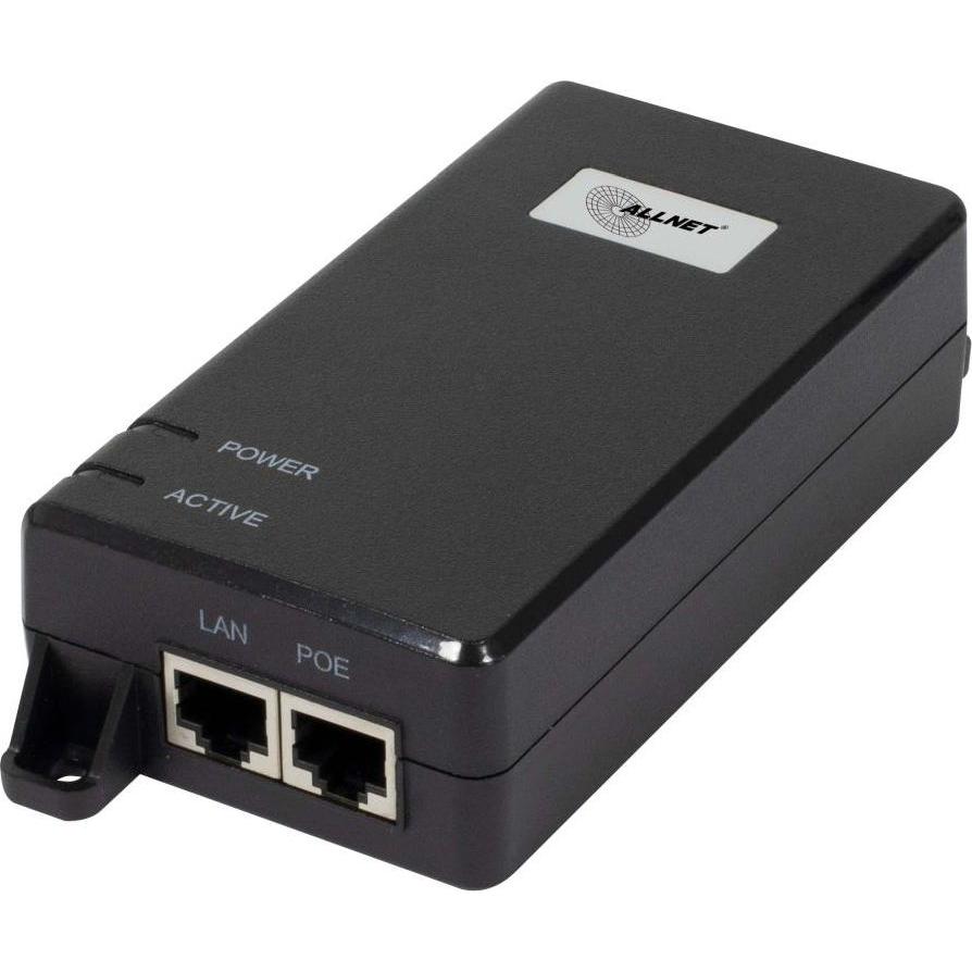 Thumbnail - Allnet PoE Injektor 1G/2.5G/5G PoE & PoE bt (15,4W/30W/60W) / Kunststoffgehäuse / ALL-PI102-BT60-5G (802.3bt (PoE++), 60...
