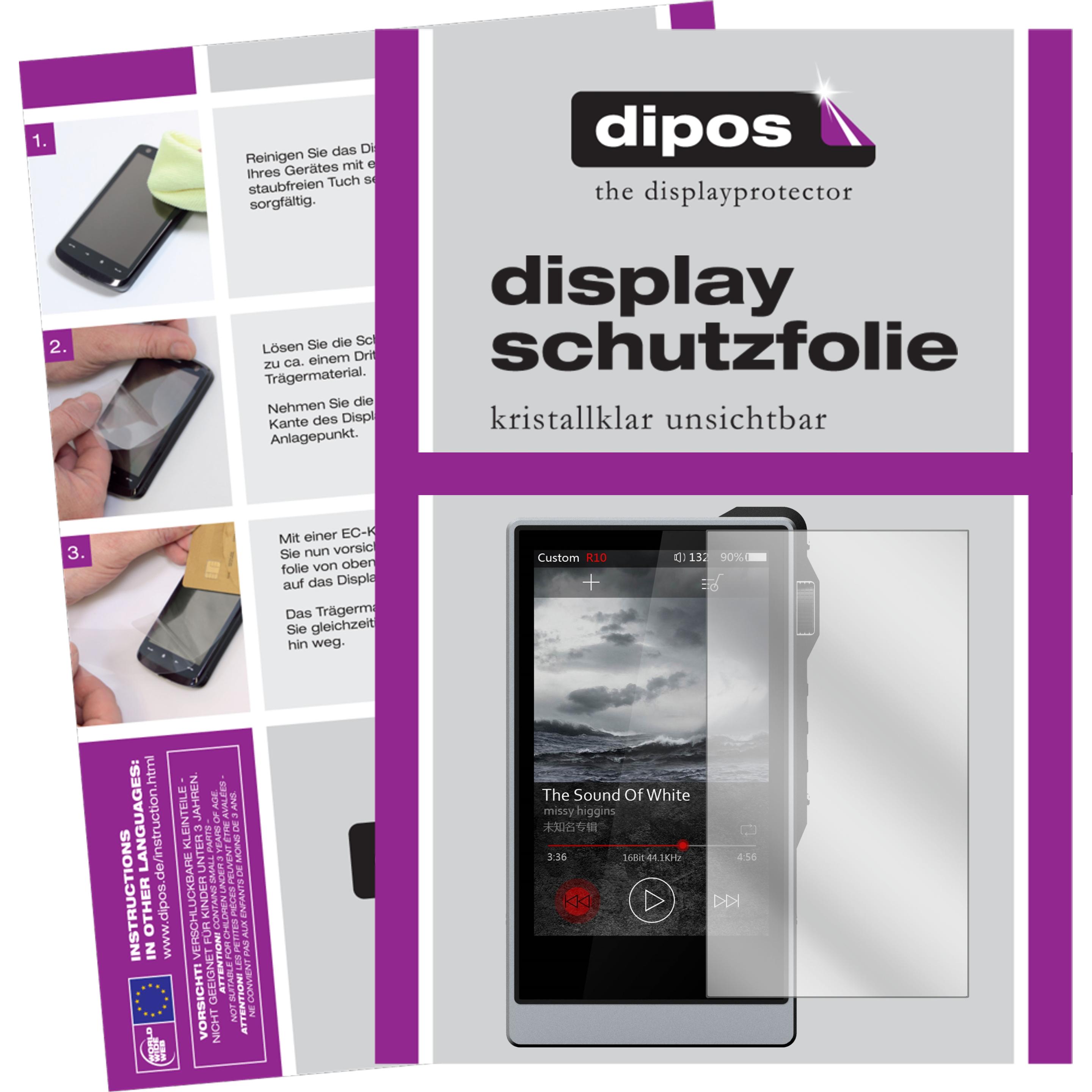 Thumbnail - Dipos Displayschutzfolie Crystalclear, MP3 + Media-Player Zubehör
