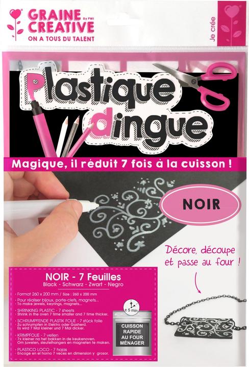 Produktbild Creative Verrückter Schwarzer Kunststoff-Bausatz