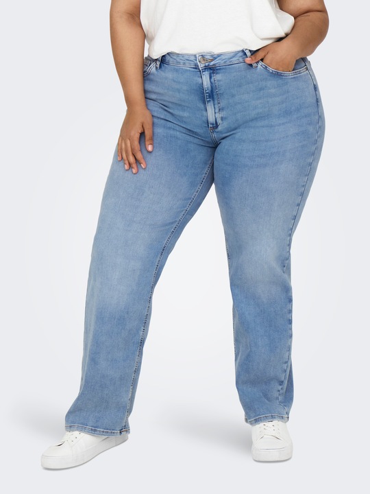 Produktbild Only Weiter Beinschnitt Hohe Taille Jeans Weit geschnitten jeans (W46/L30)
