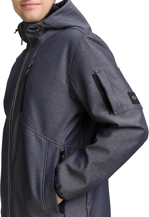Immagine prodotto Tom Tailor Giacca softshell melange blu (3XL)