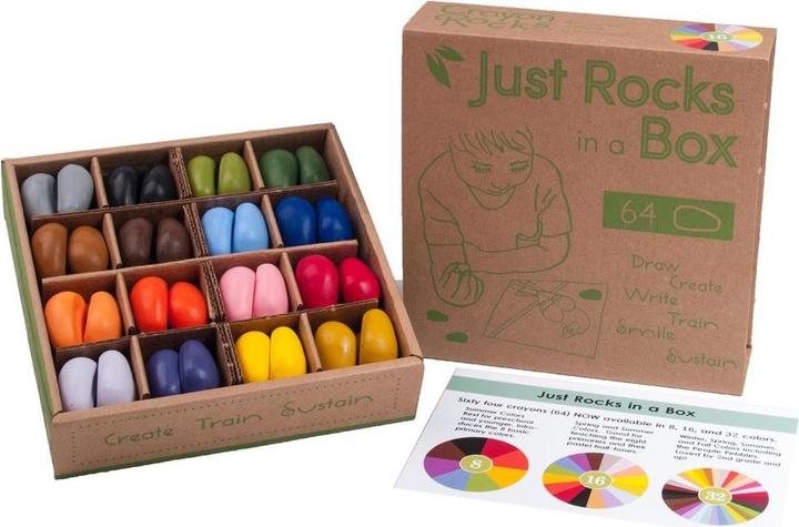 Actual product image Crayon Rocks Just Rocks in a Box
