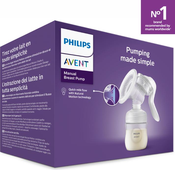 Actual product image Philips Avent Manual breast pump