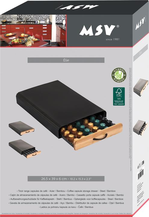 Image du produit Steinbach Distributeur de capsules Nespresso