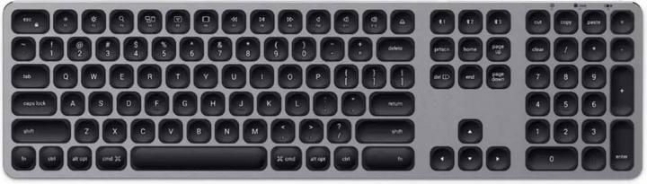 Actual product image Satechi ST-AMBKM keyboard Bluetooth QWERTY US International Black, Grey (Eng. Int., Wireless)
