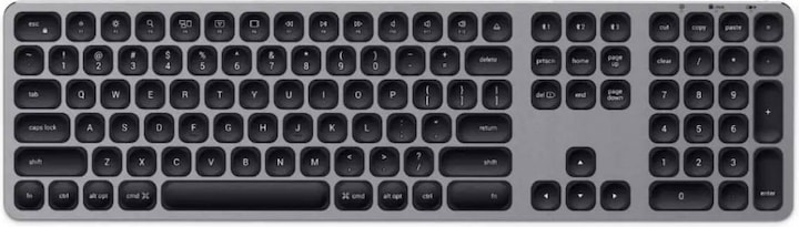 Produktbild Satechi ST-AMBKM keyboard Bluetooth QWERTY US International Black, Grey (Eng. Int., Kabellos)